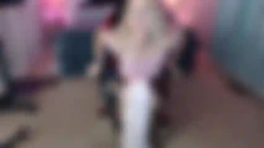 Stocking covered feet footjob!