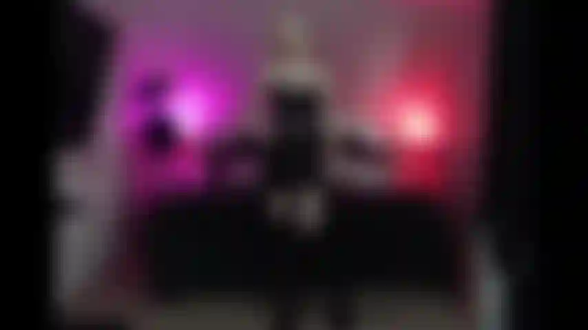 Skinny pale goth metal rock chick gf rp