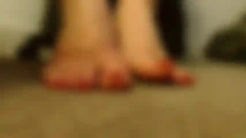 FULL 5 MIN seated Domme power - my flawless soles flex, toes curl, voice OWNS your every thought.  Kneel. Worship. Obey.