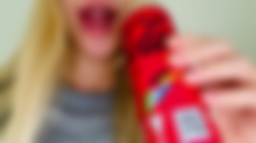 Burping with soda (burp) no nudity.