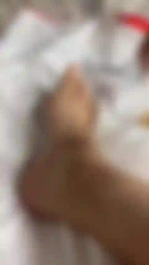 Oiling my foot + Dirty Talk