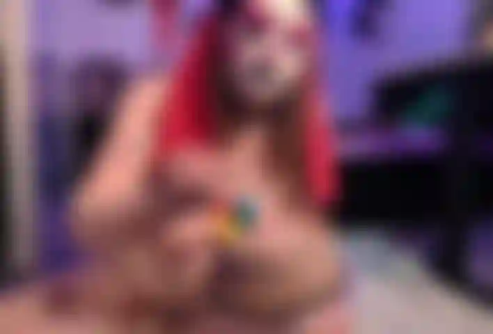 my first cake sit!-- a clown cake smash!!!  XD watch me get my naked curves messy and covered in frosting hehe