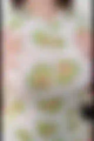 Teasing with my avocado pjs and big tits