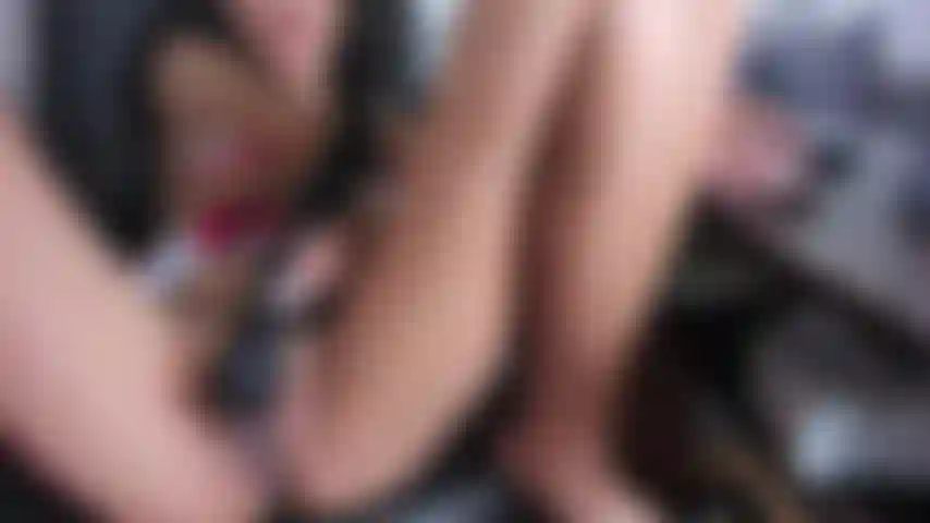 shy latina masturbates with her fingers and toy