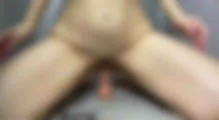 Horny young woman rides hard on a hard, wet cock in the shower