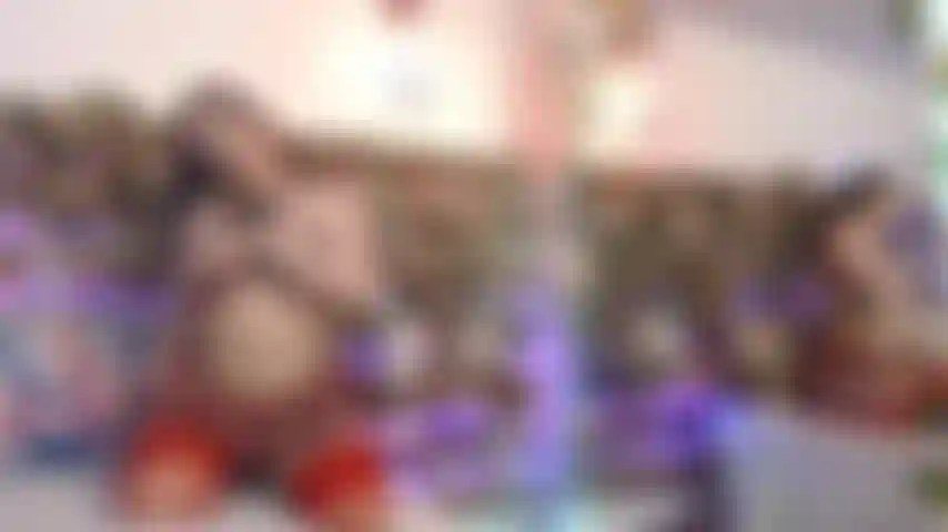 Sexy student masturbates hard