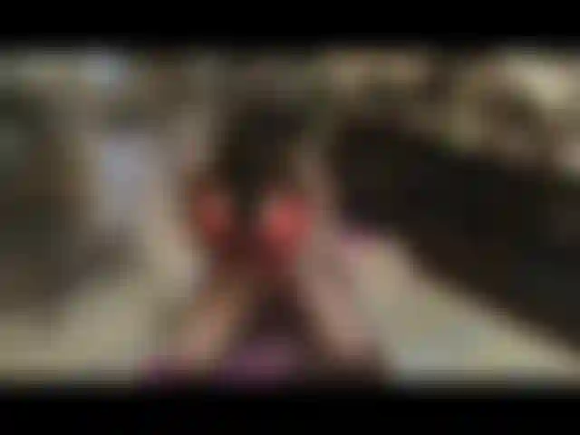 Under Tree Red lingerie- squirting puss fuck