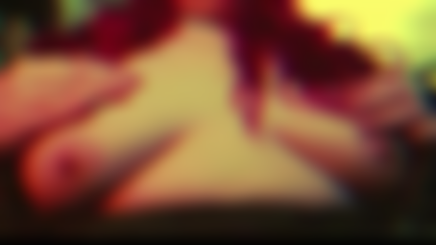 Rainbow strobe tit worship.