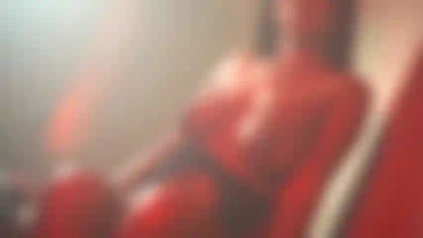 In our intimate moment, my breasts in the air.