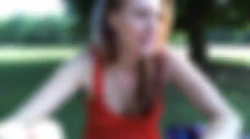 Public Park Squirting Gold Show #1