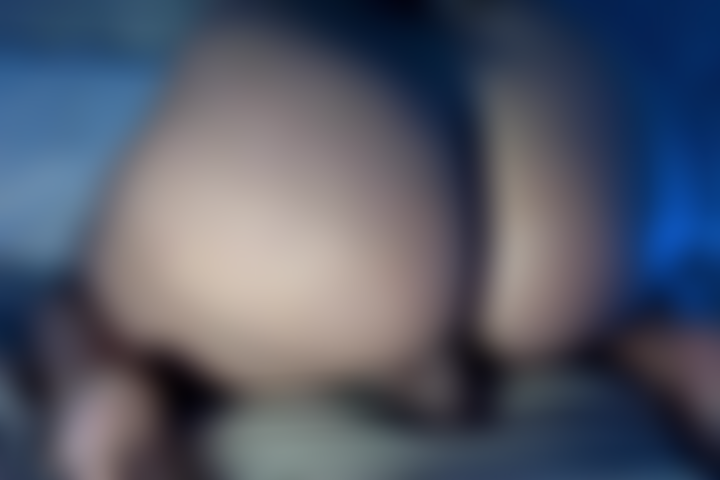 Riding my dildo from behind like a dirty girl - cum over my great ass.