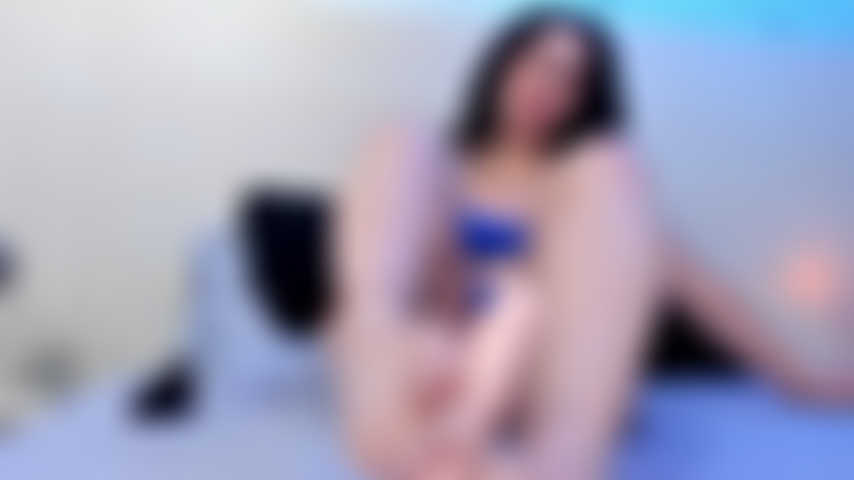 Slow toy play with pretty feet front & center.