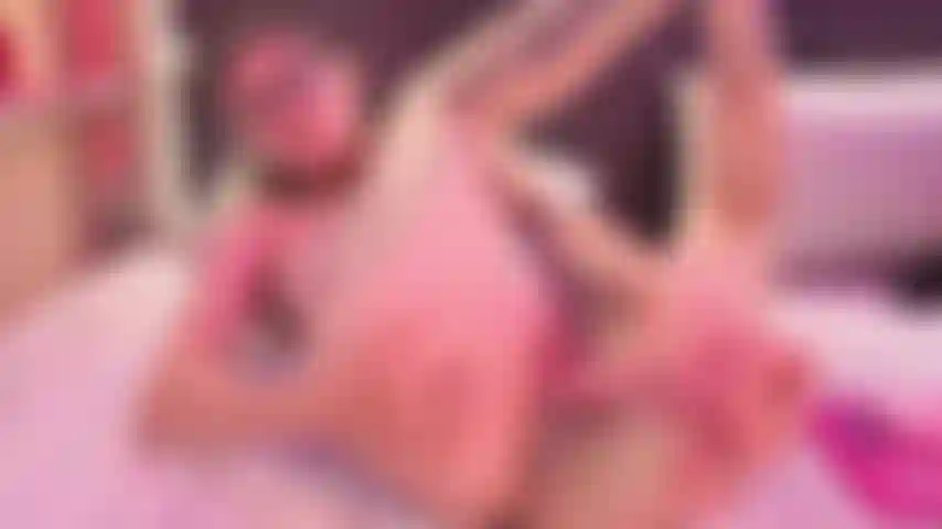 Cum dripping out of my pussy, fucking my pussy while grabbing my neck