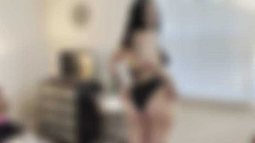 Bikini try on.