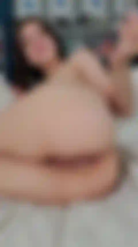 Fucking my ass with a clear glass toy