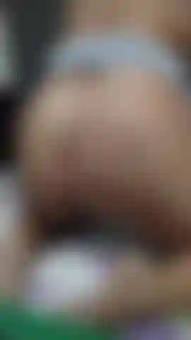 swinging, opening and flashing the hole ass in close up