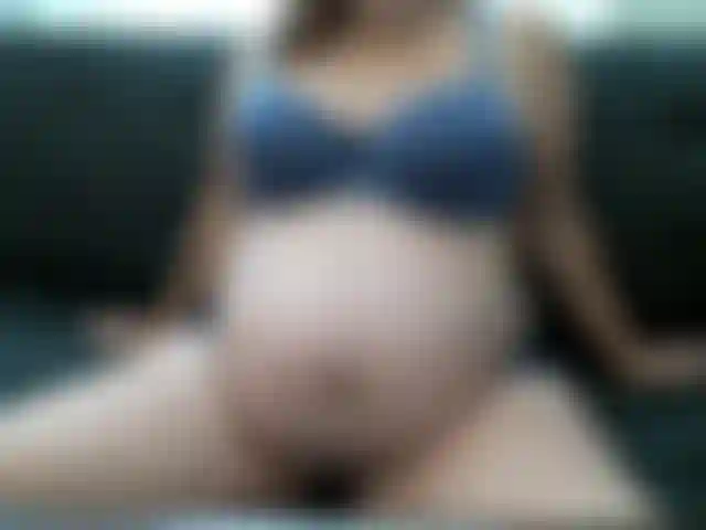 Kim is pregnant and so big! Lay back for 10 minutes all to yourself and enjoy. No audio this time, but I will upload those very soon!