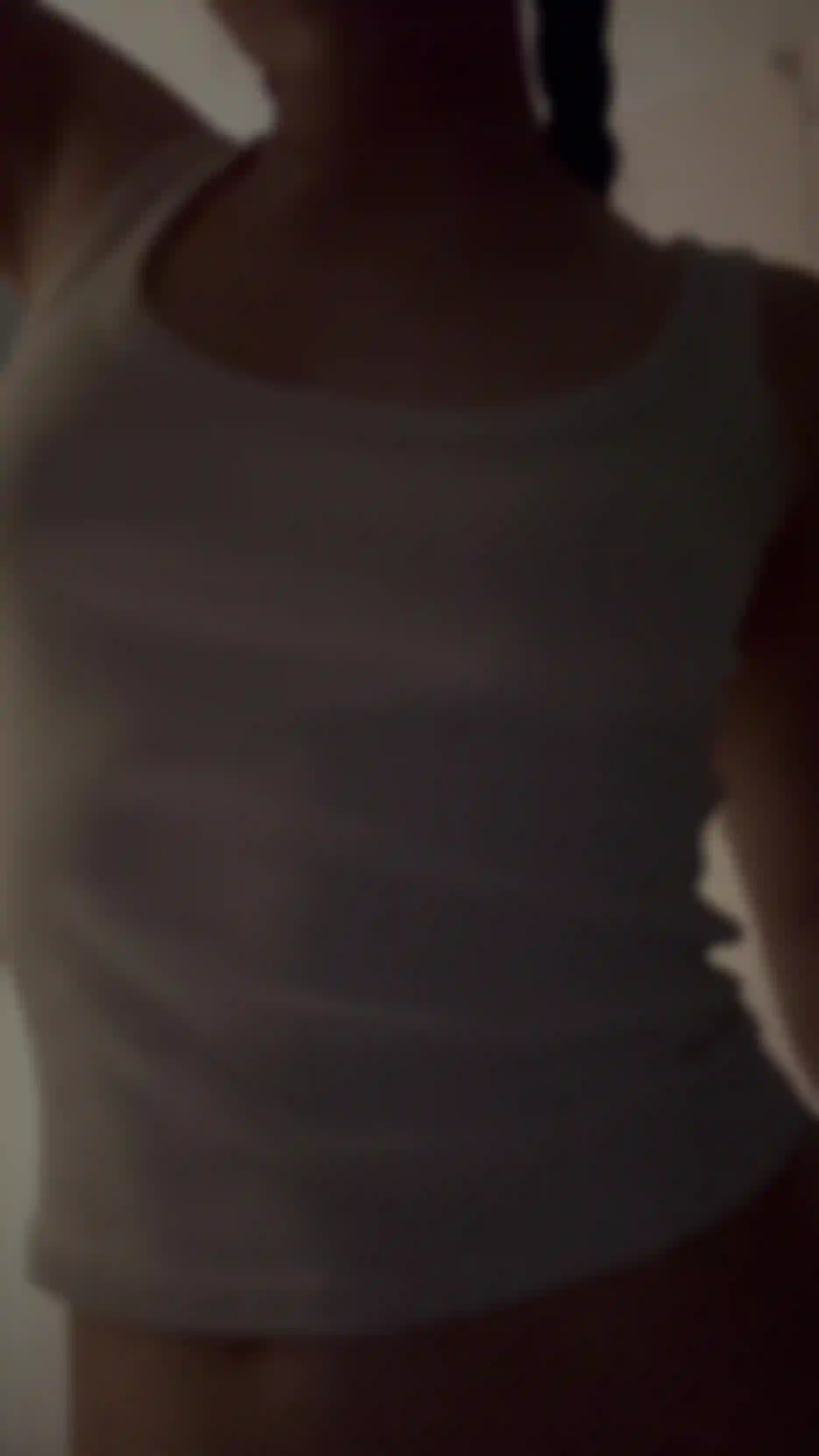 This wet T-shirt shines through!