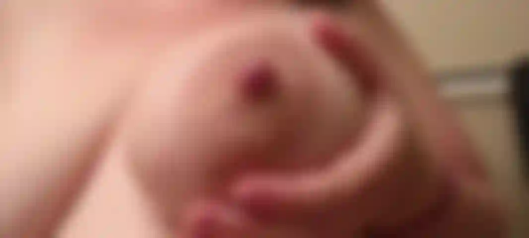 Massaging my engorged breasts