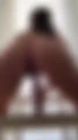 Bwc in front of window with a juicy ass pov.