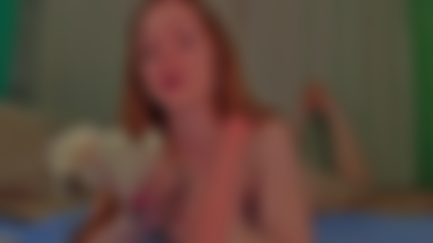 Handjob in medical gloves.