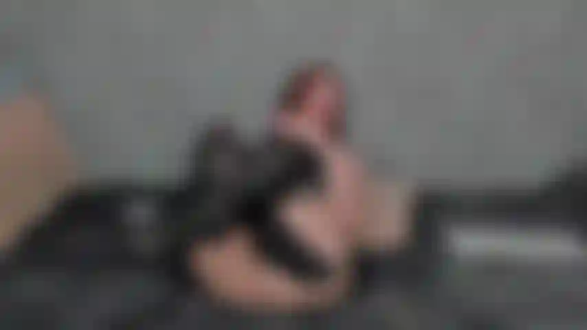 Rubbing pussy in pantyhose