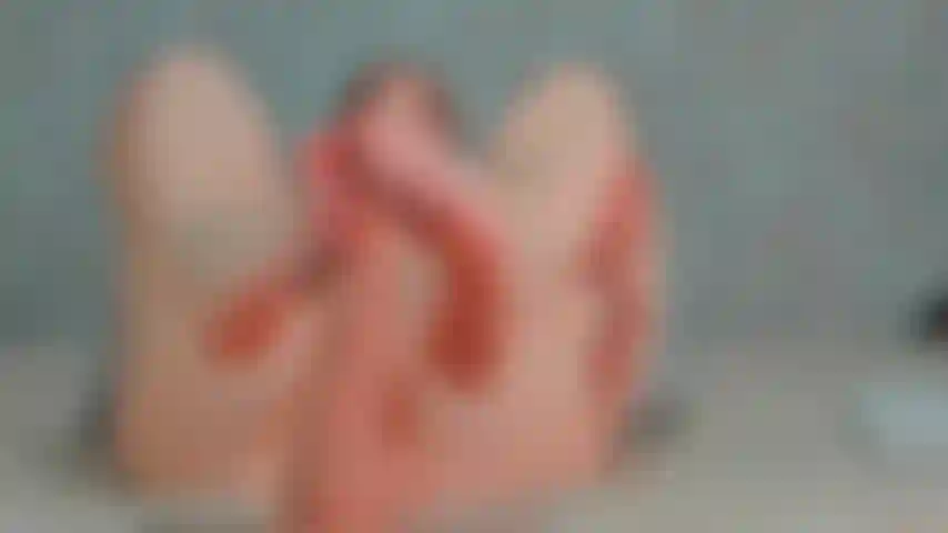 Bare feet  footjob