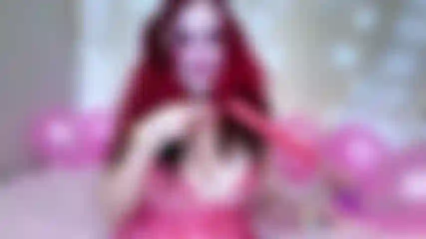 Pornstar clown girl sucks and fucks a sticky sweet dildo