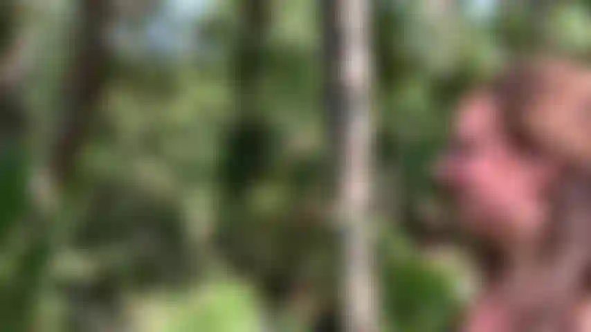 Milky MILF Lactates on Hike