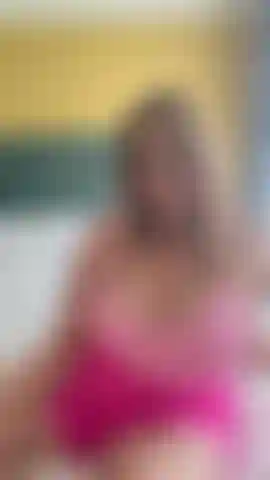 Hot pink yoga shorts and sexy bodysuit strip off! Hot stuff! Giant titties reveal and open leg