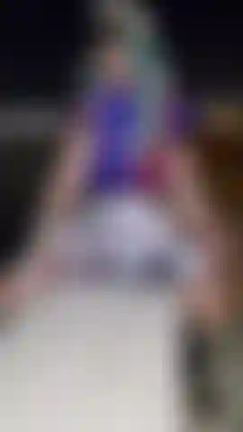 Next to a bridge in a short skirt & crop top as pedestrians walk by & I show whats underneath:3