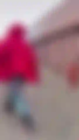 During sunset after hanging some free jackets for some hobos along an under bridge, I went near a highway near by & started stripping my pants & brought up my sheer top.. as I wore this large red jacket.