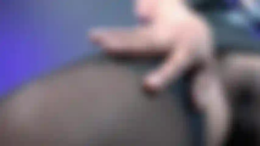 Teasing with my hairy pussy and tits