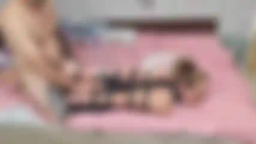 bondage nylon pants, face fuck, assjob, cum on ass