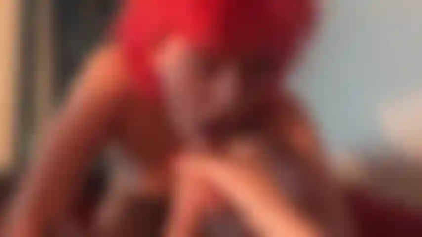 TEASING THE TIP OF HIS COCK WITH MY TONGUE PIERCING UNTIL HE CUMS IN MY MOUTH