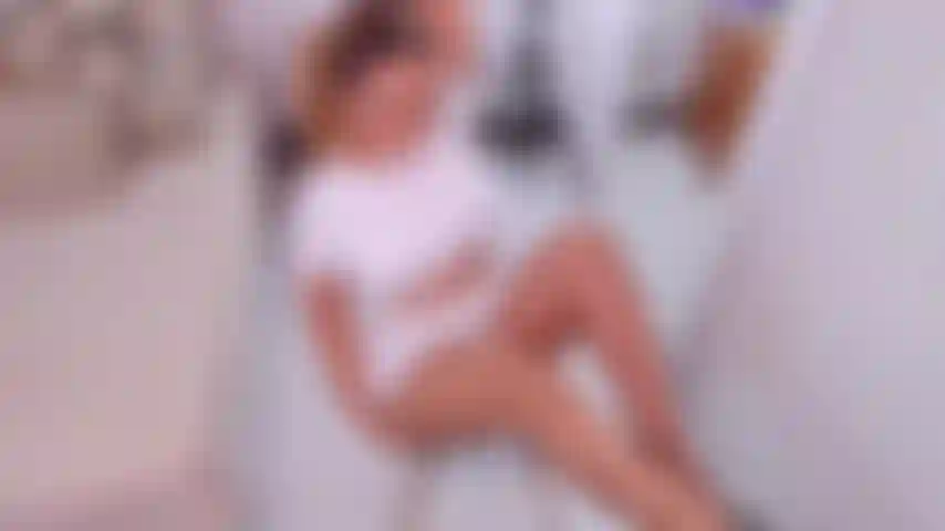 Fingering in my sexy white dress