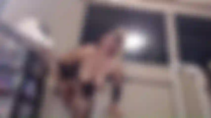 using my fuck machine standing up gave up control to my patron