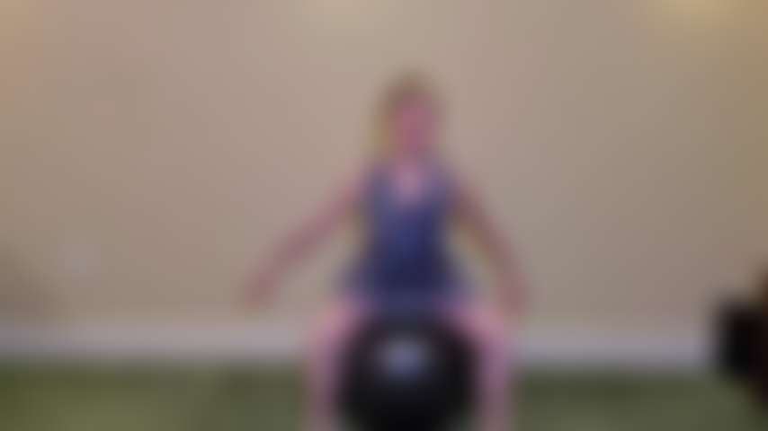 Pregnant Exercise Ball Workout