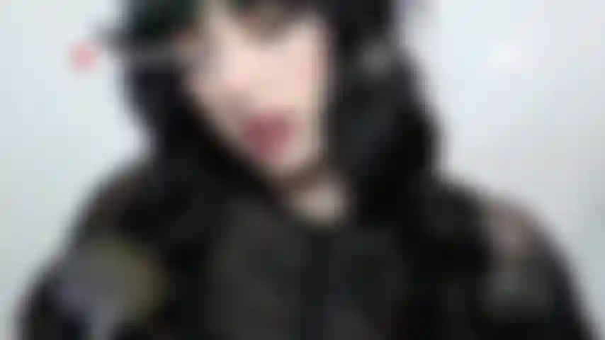 Angel  gags and fucks herself