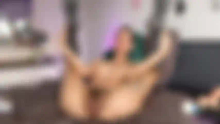 13. Spreading + begging for cum.