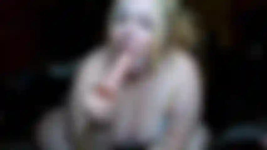 Long Burping while Deepthroating Dildo