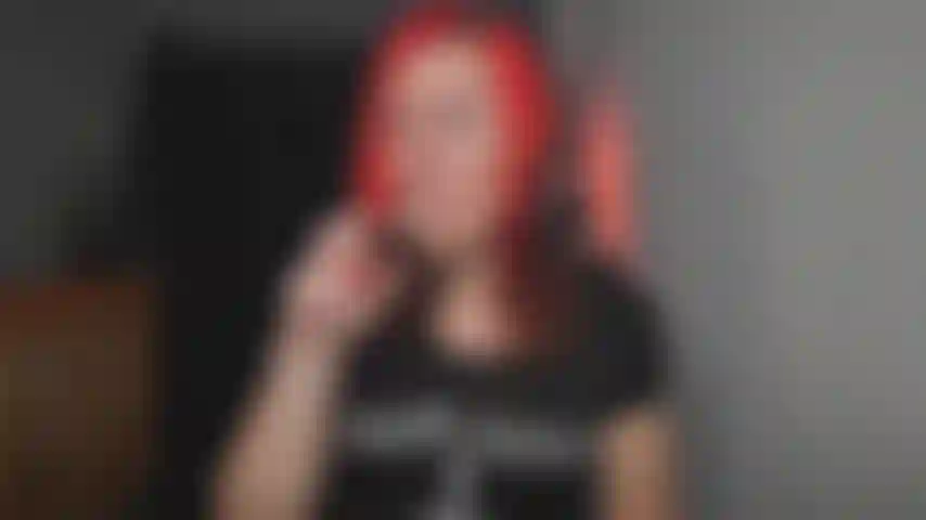 Smoking Fetish, brushing my hair and making a ponytail