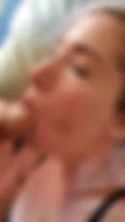 Sucking a real dick with facial cumshot