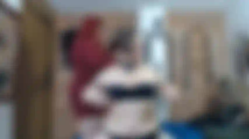 fetish stockings face, suffocation and tweezers weight