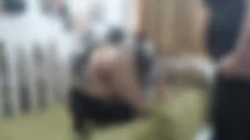 Submissive leah, spanking with wooden stick and horse stick (bought at the racetrack)