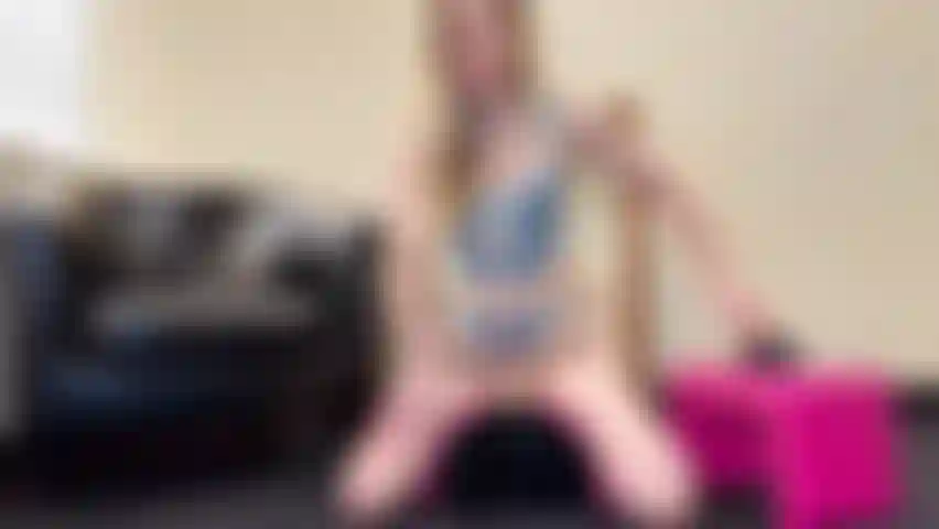 Riding this powerful vibrator until I cum multiple times in a row!