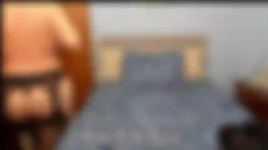 Dirty talk in suspender pantyhose-masturbation cum.