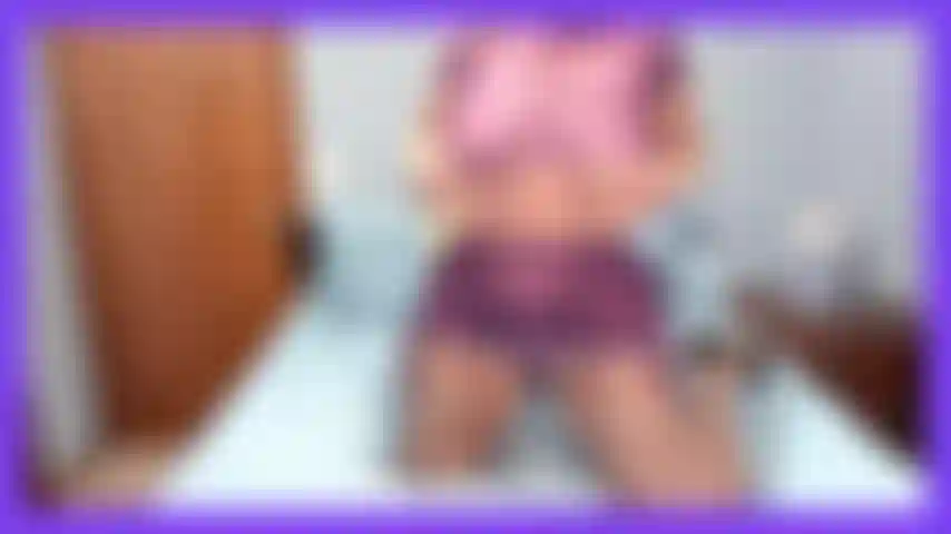 Purple Outfit Sexy Dildo Sucking, Riding and Fucking- Modeling a pretty purple outfit, gstring and then sucking dildo, riding toy and bouncing tits with JOI.