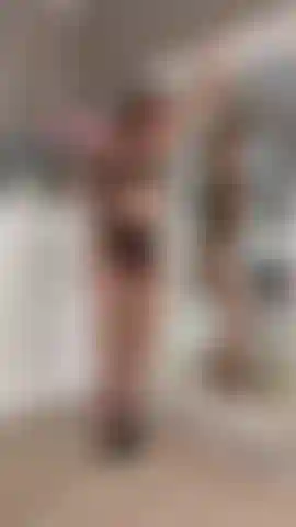 sexy black lenjerie tease