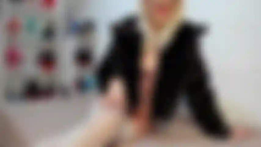 heels,fur coat,stockings,make u .. glam video,sexy play